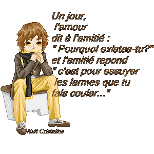 l'amiti&eacute;